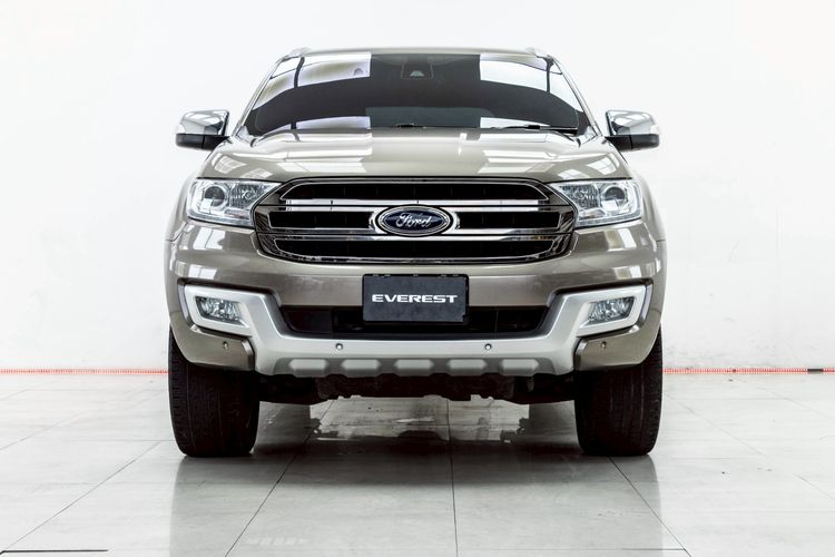 Ford Everest 2017 3.2 Titanium Plus 4WD Utility-car ดีเซล ไม่ติดแก๊ส เกียร์อัตโนมัติ น้ำตาล รูปที่ 4