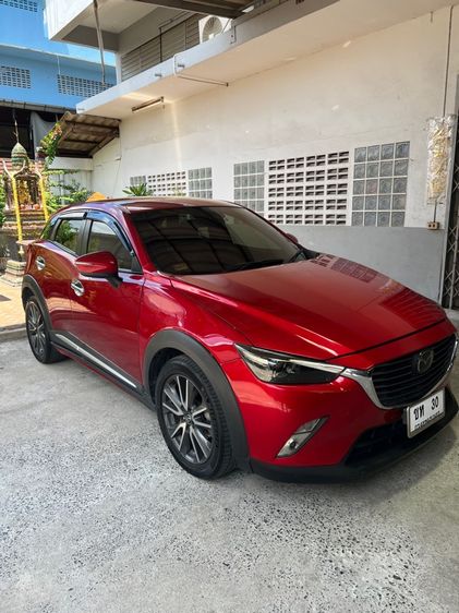 Mazda CX-3 2017 1.5 XDL Sedan ดีเซล ไม่ติดแก๊ส เกียร์อัตโนมัติ แดง รูปที่ 3