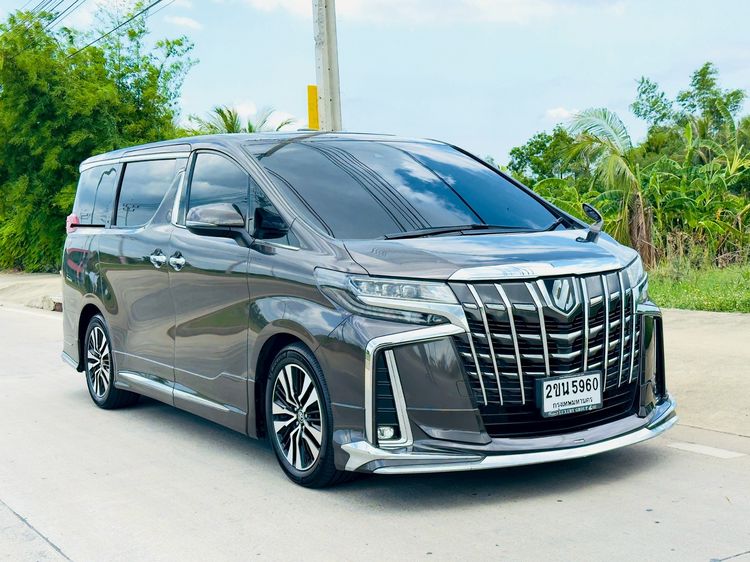 Toyota Alphard 2021 2.5 SC Utility-car เบนซิน ไม่ติดแก๊ส เกียร์อัตโนมัติ น้ำตาล รูปที่ 3