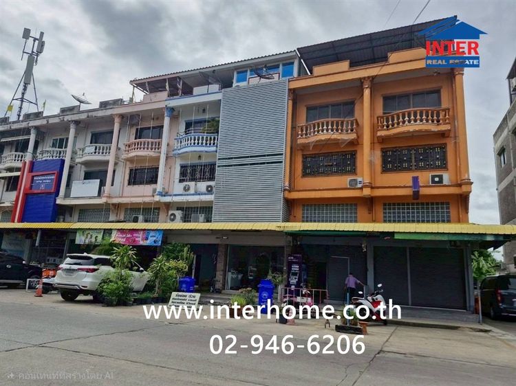 อาคารพาณิชย์ 3.5 ชั้น 35.1 ตร.ว หมู่บ้านเคหะชุมชนนนทบุรี ซอยติวานนท์-ปากเกร็ด15 ถนนติวานนท์ ปากเกร็ด นนทบุรี รูปที่ 2