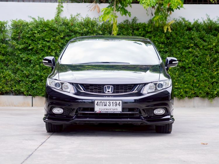 Honda Civic 2015 1.8 ES i-VTEC Sedan เบนซิน ไม่ติดแก๊ส เกียร์อัตโนมัติ ดำ รูปที่ 2