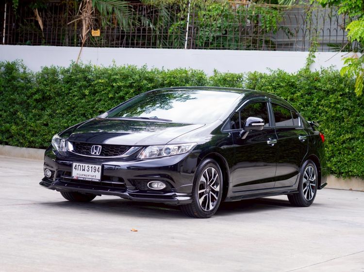 Honda Civic 2015 1.8 ES i-VTEC Sedan เบนซิน ไม่ติดแก๊ส เกียร์อัตโนมัติ ดำ รูปที่ 3