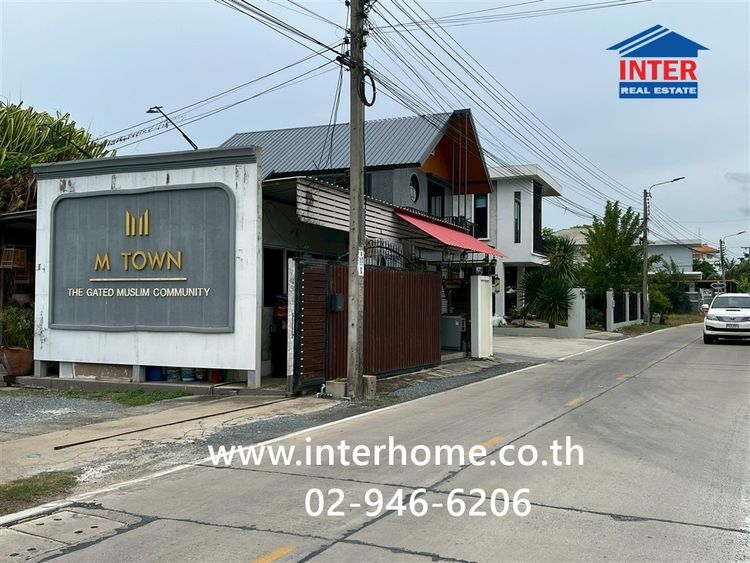 ทาวน์เฮ้าส์ 2 ชั้น 33.4 ตร.ว. หมู่บ้านMTown ชัยพฤกษ์-ไทรน้อย ซอยบางบัวทอง7 ถนนบางกรวย - ไทรน้อย ถนนชัยพฤกษ์ บางบัวทอง นนทบุรี