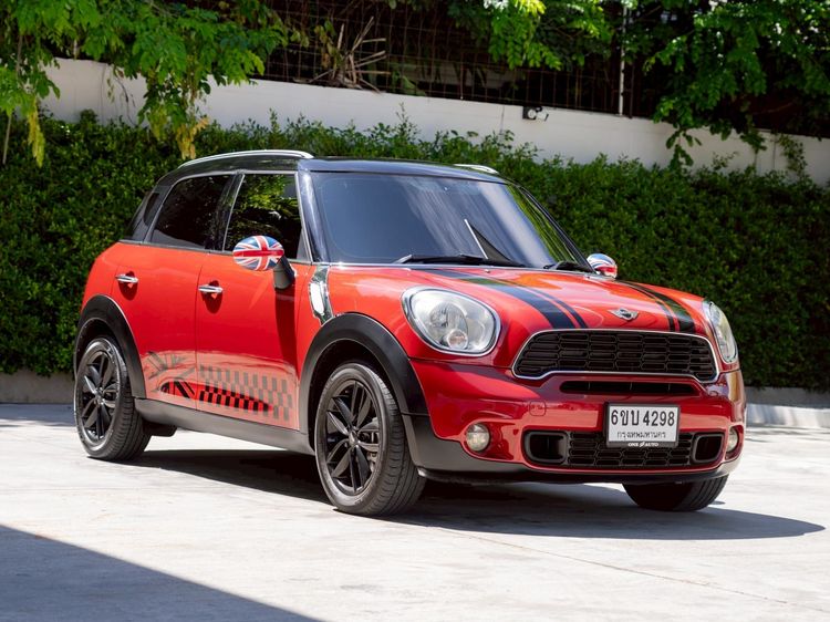 Mini COUNTRYMAN 2014 1.6 Sedan เบนซิน ไม่ติดแก๊ส เกียร์อัตโนมัติ แดง
