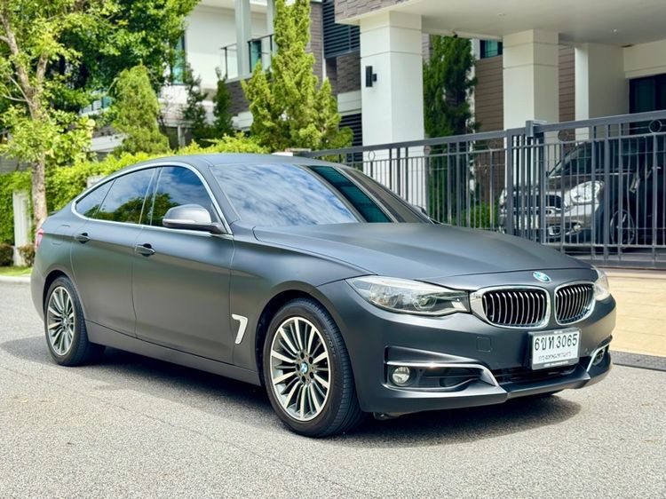 BMW Series 3 2019 325d Sedan ดีเซล ไม่ติดแก๊ส เกียร์อัตโนมัติ ดำ รูปที่ 2
