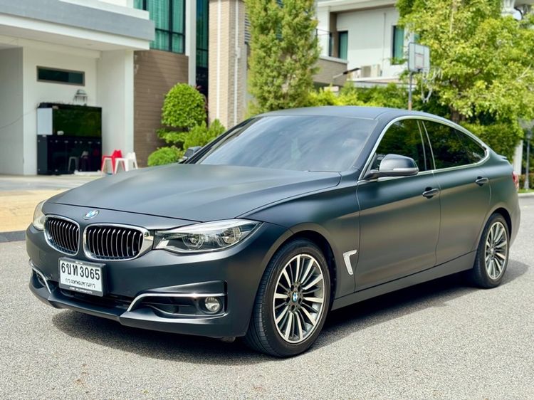 BMW Series 3 2019 325d Sedan ดีเซล ไม่ติดแก๊ส เกียร์อัตโนมัติ ดำ รูปที่ 4