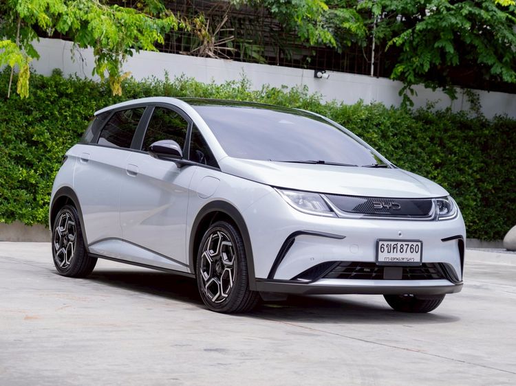 BYD Dolphin 2025 Extended Range Utility-car ไฟฟ้า ไม่ติดแก๊ส เกียร์อัตโนมัติ ขาว