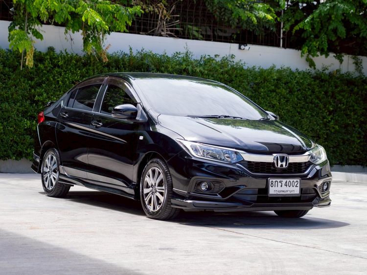 Honda City 2019 1.5 V Sedan เบนซิน ไม่ติดแก๊ส เกียร์อัตโนมัติ ดำ
