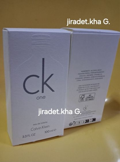 น้ำหอมแท้ Calvin Klein (ck one) ขนาด 100 mle. สินค้าใหม่ สินค้าแบรนด์แท้ calvin klein