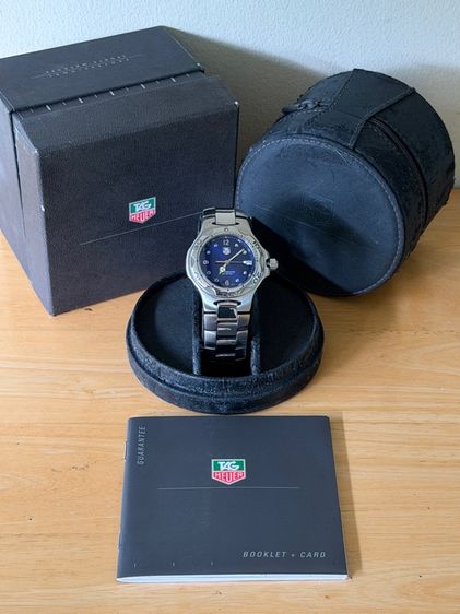 TAG HEUER Kirium 40 mm Blue Dial Swiss Quartz WL1110 รูปที่ 3