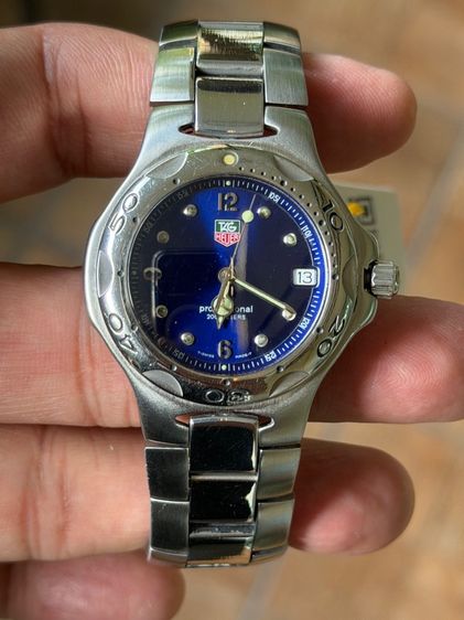 TAG HEUER Kirium 40 mm Blue Dial Swiss Quartz WL1110 รูปที่ 9