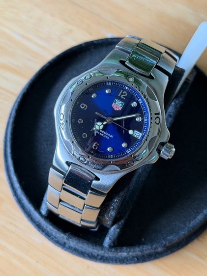 น้ำเงิน TAG HEUER Kirium 40 mm Blue Dial Swiss Quartz WL1110