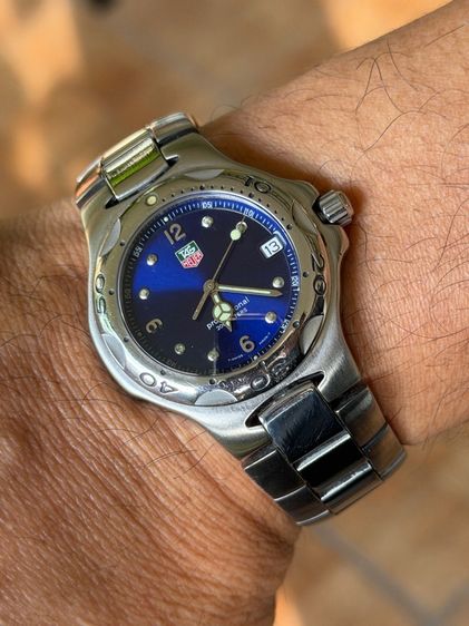 TAG HEUER Kirium 40 mm Blue Dial Swiss Quartz WL1110 รูปที่ 18