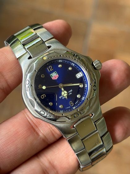 TAG HEUER Kirium 40 mm Blue Dial Swiss Quartz WL1110 รูปที่ 8