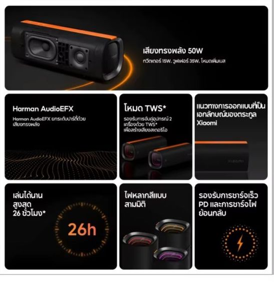 ลำโพง Xiaomi Sound Party 
