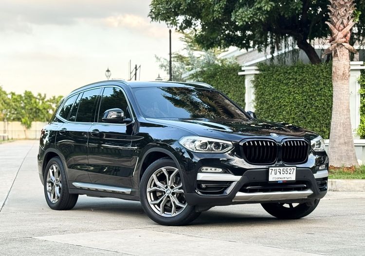 BMW X3 2020 2.0 xDrive20d 4WD Utility-car ดีเซล ไม่ติดแก๊ส เกียร์อัตโนมัติ ดำ รูปที่ 3