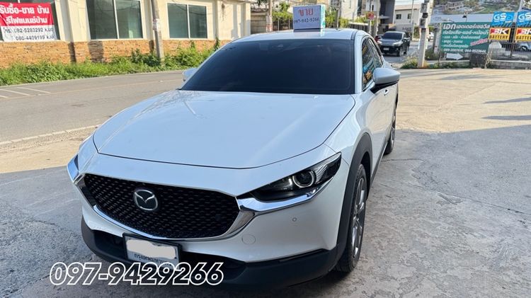 Mazda CX-30 2020 2.0 SP Sedan เบนซิน ไม่ติดแก๊ส เกียร์อัตโนมัติ ขาว รูปที่ 3