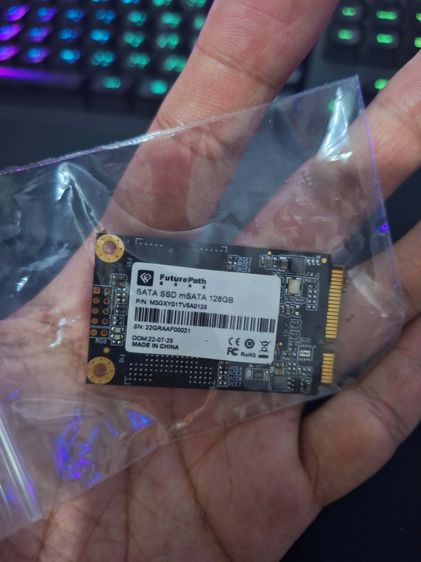 ขายSSD msata สภาพใหม่ เหลือประกันร้าน15วัน 