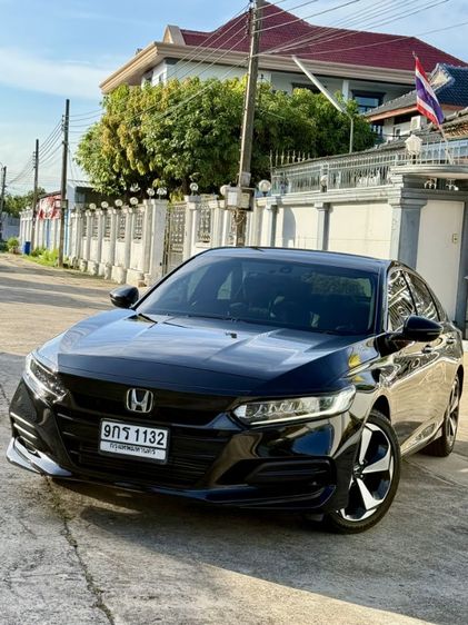 Honda Accord 2020 1.5 Turbo EL Sedan เบนซิน ไม่ติดแก๊ส เกียร์อัตโนมัติ ดำ รูปที่ 2