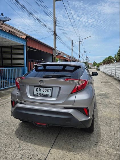 Toyota C-HR 2018 1.8 Mid Utility-car เบนซิน ไม่ติดแก๊ส เกียร์อัตโนมัติ เทา รูปที่ 4
