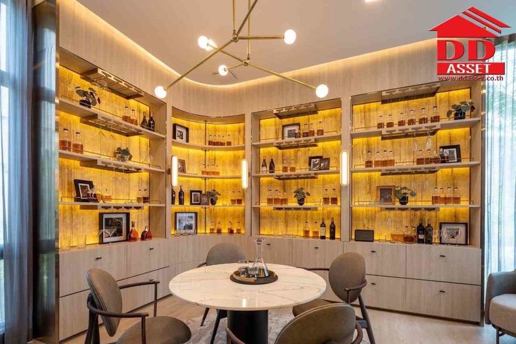 มีบางส่วน For Rent For Sale VIVE 2 Krungthep Kreetha  (วีเว่ 2 กรุงเทพกรีฑา) บ้านเดี่ยว 3 ชั้นระดับ Ultra Luxury รูปที่ 4