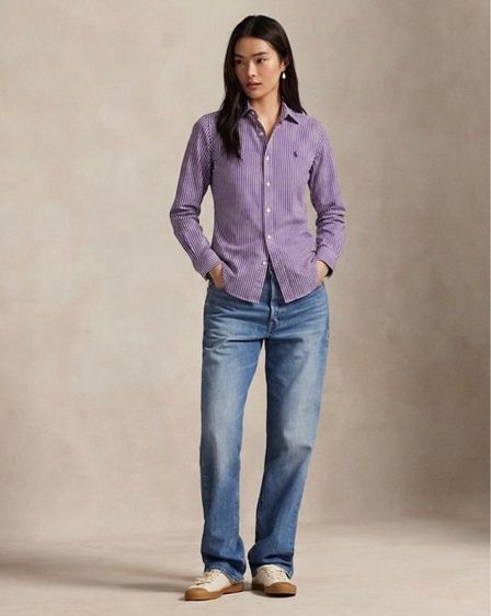 แขนยาว อื่นๆ เสื้อเชิ้ตและเสื้อผู้หญิง อื่นๆ Ralph Lauren แท้อก36“
