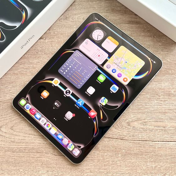 อายุ 3 วัน iPad Pro M5 11 นิ้ว wifi 256 ไม่เคยใช้งาน รอบชาร์จ 0 อุปกรณ์ไม่เคยใช้ ซื้อ AppleCare ได้ รูปที่ 3