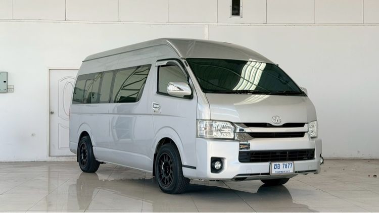 Toyota Commuter 2019 3.0 Van ดีเซล ไม่ติดแก๊ส เกียร์อัตโนมัติ เทา