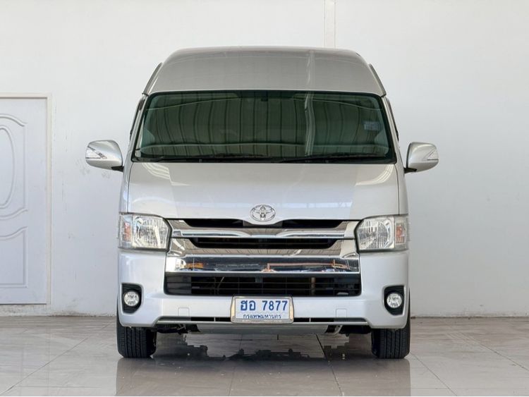 Toyota Commuter 2019 3.0 Van ดีเซล ไม่ติดแก๊ส เกียร์อัตโนมัติ เทา รูปที่ 3