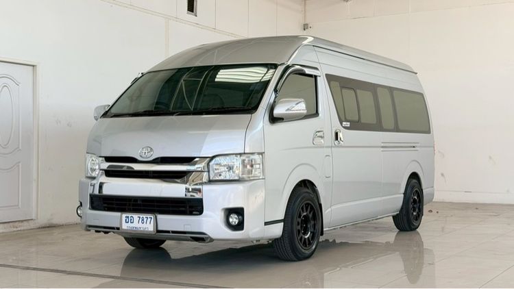 Toyota Commuter 2019 3.0 Van ดีเซล ไม่ติดแก๊ส เกียร์อัตโนมัติ เทา รูปที่ 2