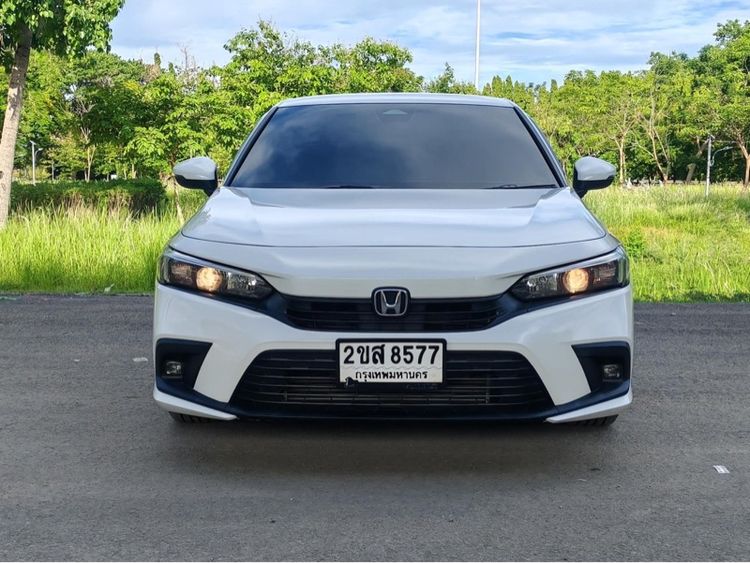 Honda Civic 2022 1.5 Turbo EL+ Sedan เบนซิน ไม่ติดแก๊ส เกียร์อัตโนมัติ ขาว