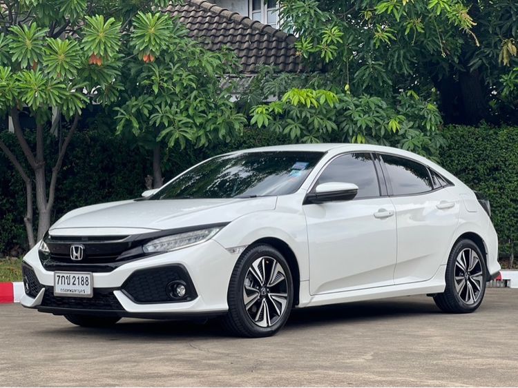 Honda Civic 2018 1.5 Turbo Sedan เบนซิน ไม่ติดแก๊ส เกียร์อัตโนมัติ ขาว รูปที่ 3