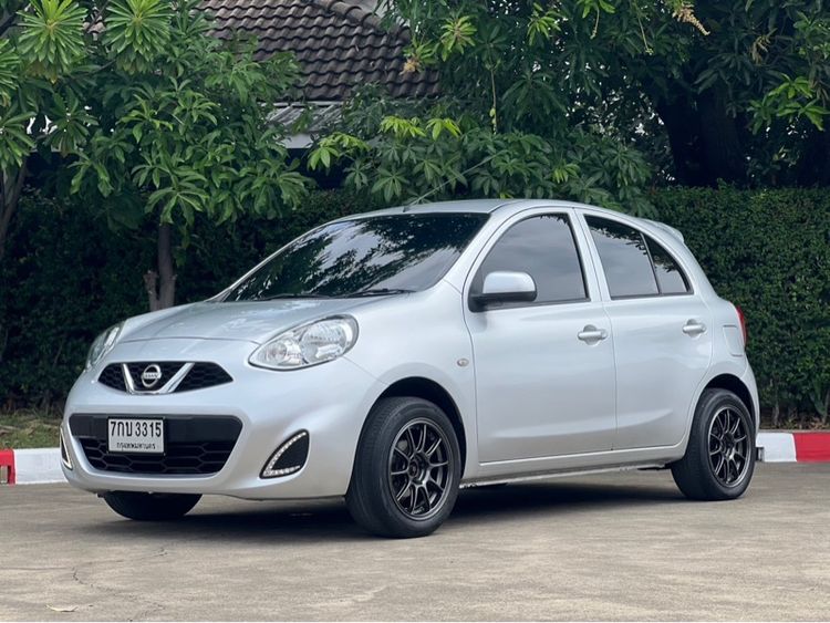 Nissan March 2018 1.2 E Sedan เบนซิน ไม่ติดแก๊ส เกียร์อัตโนมัติ เทา รูปที่ 3