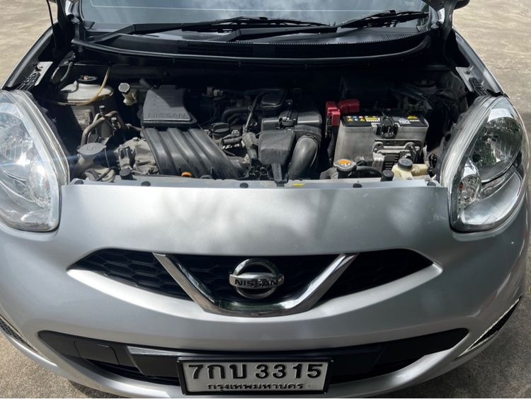 Nissan March 2018 1.2 E Sedan เบนซิน ไม่ติดแก๊ส เกียร์อัตโนมัติ เทา รูปที่ 4