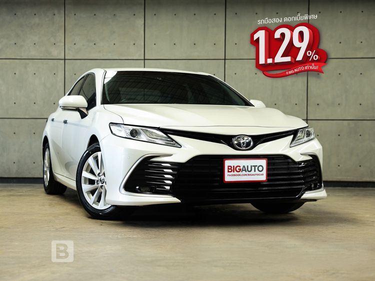 Toyota Camry 2022 2.5 Sport Sedan เบนซิน ไม่ติดแก๊ส เกียร์อัตโนมัติ ขาว