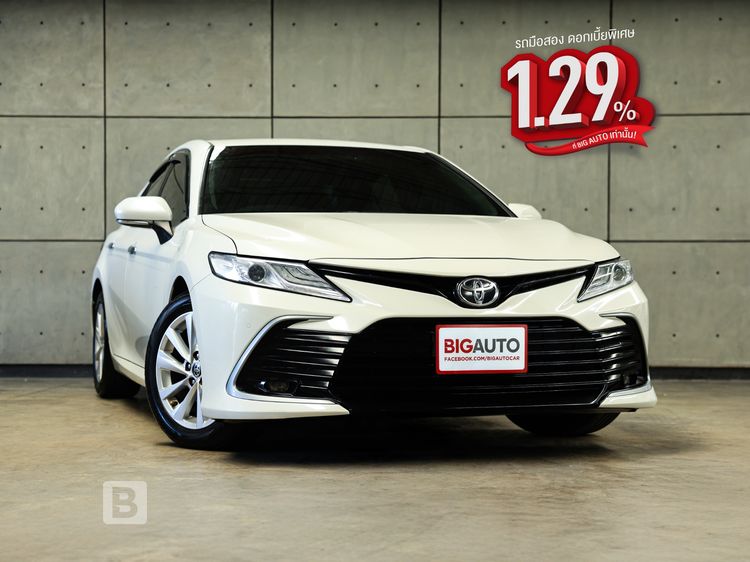 Toyota Camry 2022 2.5 Sport Sedan เบนซิน ไม่ติดแก๊ส เกียร์อัตโนมัติ ขาว