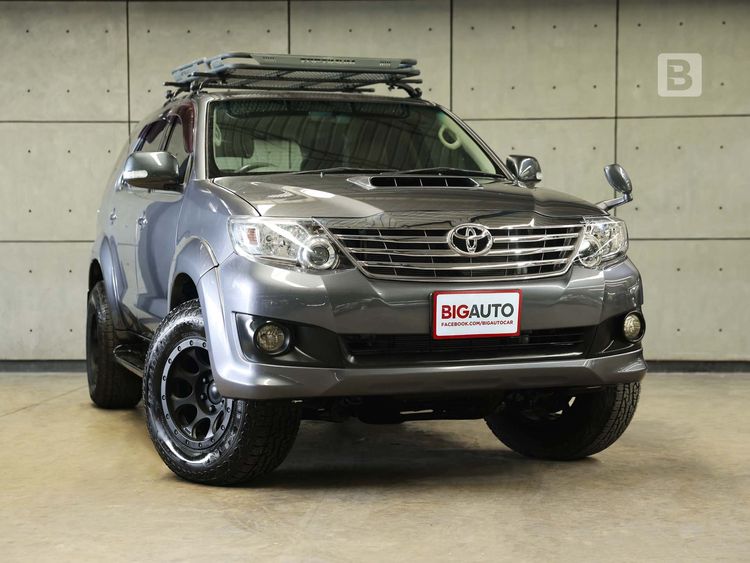 Toyota Fortuner 2006 3.0 G 4WD Utility-car ดีเซล ไม่ติดแก๊ส เกียร์ธรรมดา เทา