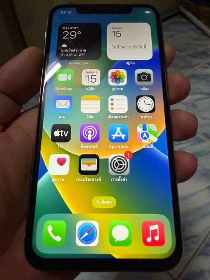 ขาย แลก เทิร์น IPhone X 64gb เครื่องศูนย์ไทยแท้ สภาพสวยๆ การใช้งานปกติ พร้อมใช้งานเลยครับผม รูปที่ 2