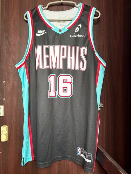 ไม่ระบุ ดำ เสื้อเจอร์ซีย์ เสื้อบาสเกตบอล ทีม Memphis nba มือ2