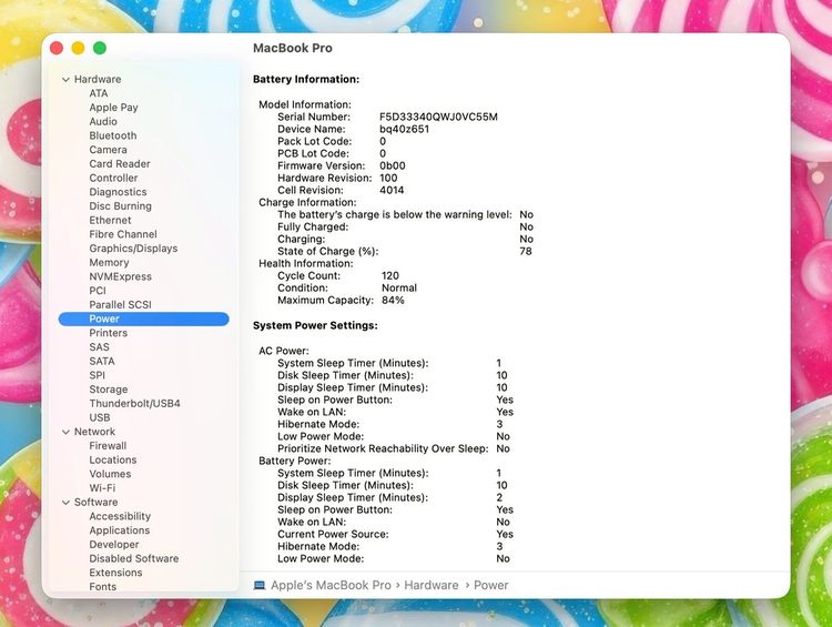 MacBook Pro 16-inch M1Pro Ram16GB SSD512GB Silver รูปที่ 14