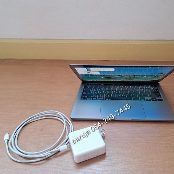 MacBook Pro 13" M1 2020 มือสอง Unified Memory 16gb SSD 256gb, Cycle Count  221 Maximum Capacity 96 Percent รูปที่ 2