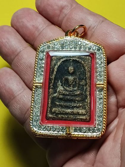 พระสมเด็จวัดระฆัง พิมพ์ใหญ่ รุ่นเเรก มีลงรักยางไม้เก่ามาเเต่เดิม สภาพสวยเก่า เนื้อเเห้งจัดเก่าตามกาลเวลา สมบูรณ์เดิมๆไม่หักไม่ซ่อม เก่ามากๆ รูปที่ 11