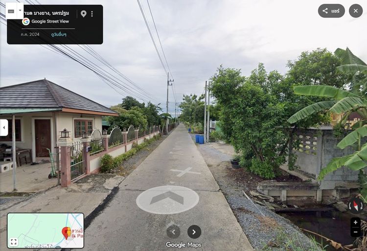 ขายที่ดิน สมุทรสาคร กระทุ่มแบน 151 ต.ร.ว หน้ากว้าง 17 ม. เหมาะสร้างบ้านสวน รูปที่ 4