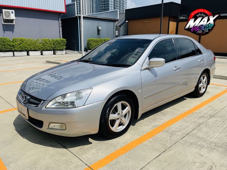 Honda Accord 2005 2.4 EL i-VTEC Sedan เบนซิน ไม่ติดแก๊ส เกียร์อัตโนมัติ เทา