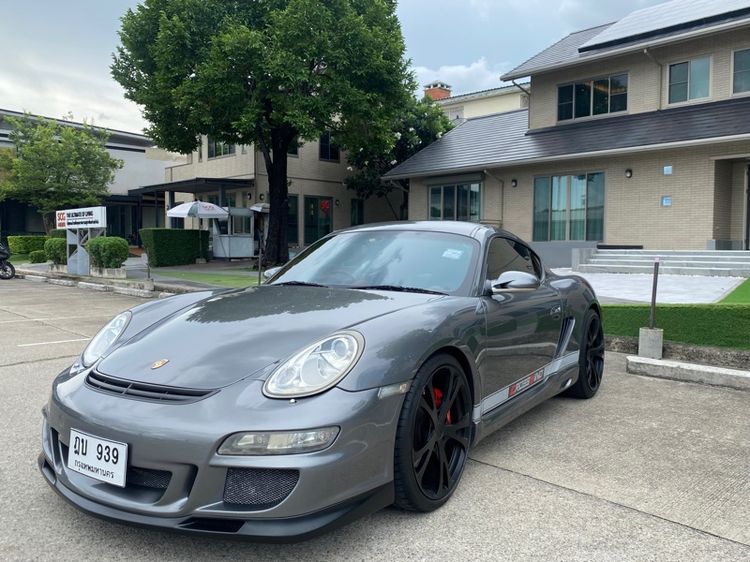 รถ Porsche Cayman 2.7 สี เทา