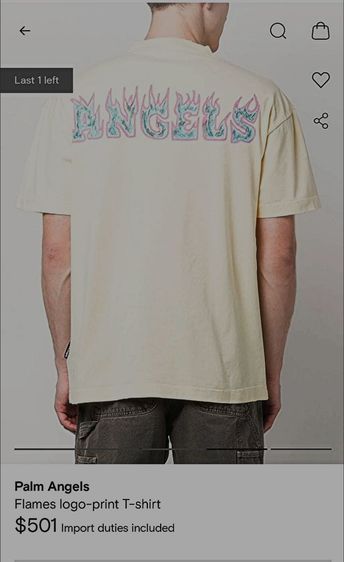 เสื้อยืด Palm Angels  รูปที่ 11