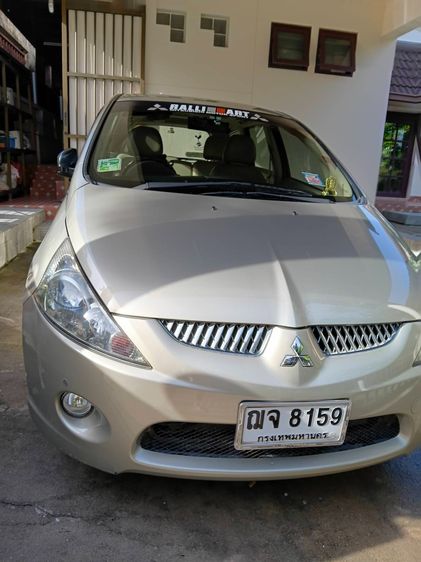 Mitsubishi Space Wagon 2008 2.4 GLS Utility-car เบนซิน เกียร์อัตโนมัติ บรอนซ์ทอง รูปที่ 2