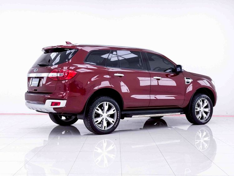 Ford Everest 2017 2.2 Titanium Plus Utility-car ดีเซล ไม่ติดแก๊ส เกียร์อัตโนมัติ แดง รูปที่ 4