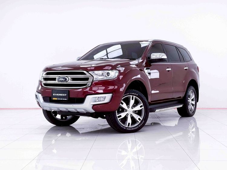 รถ Ford Everest 2.2 Titanium Plus สี แดง