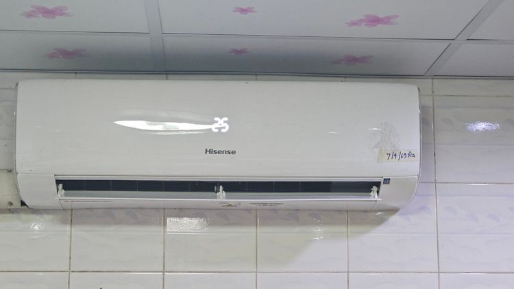 อื่นๆ แอร์ติดผนัง เป็นระบบอินเวอร์เตอร์ 🔥🔥แอร์ Hisense Inverter 9,000 btu ปี2023  ใช้งานน้อย แถมอุปกรณ์ติดตั้งใหม่ครบชุด7รายการ โคตรประหยัดไฟ สภาพสวย พร้อมใช้งาน